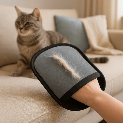 Pälshandsken - Ta bort katthår på nolltid - Kattverket